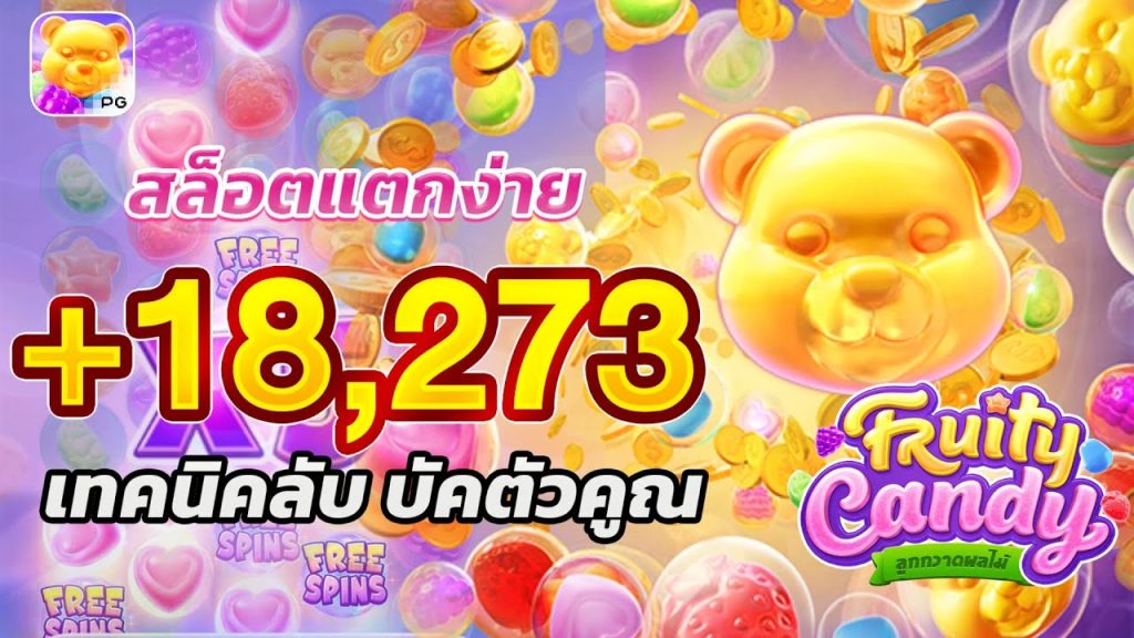 สอนเล่นเกมสล็อตออนไลน์ Fruity Candy